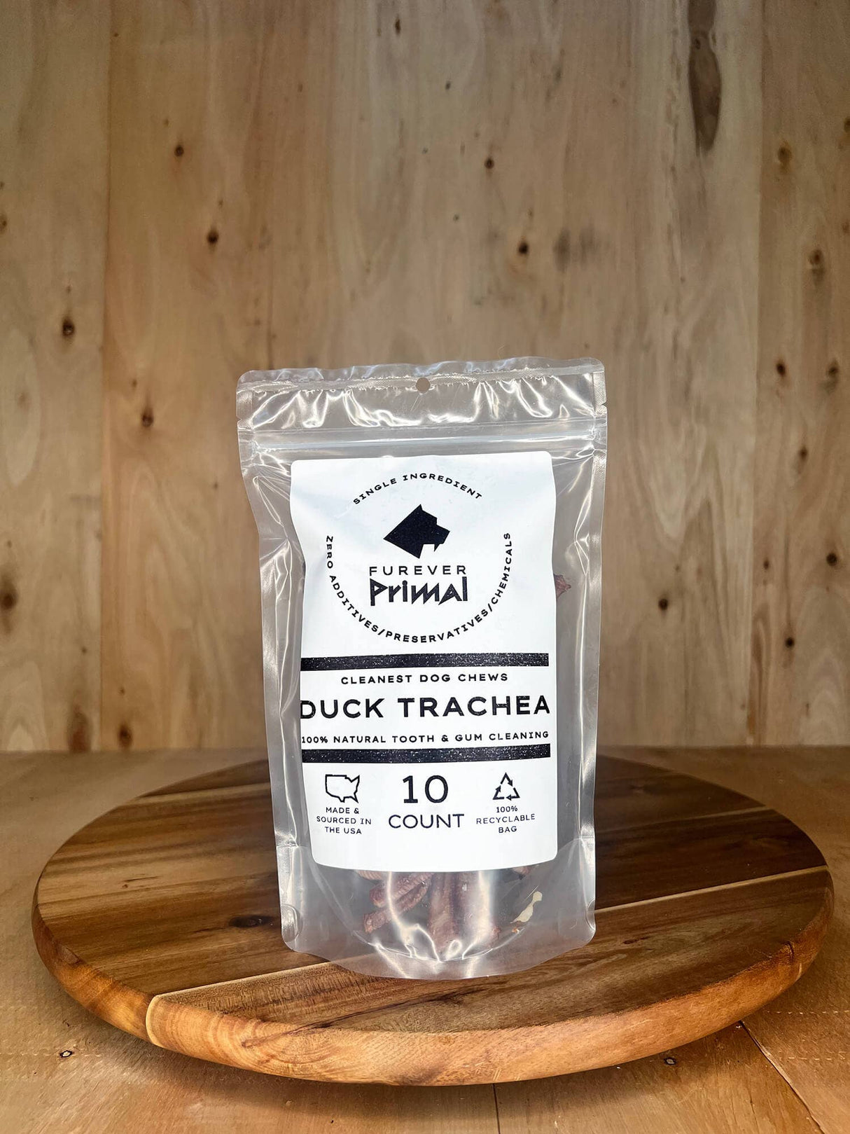 Furever Primal Duck Trachea 10PK