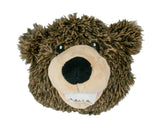 TALL TAILS PLUSH HEAD BALL GRIZZLY BEAR