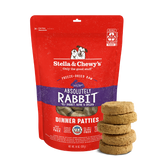 Stella & Chewy's Absolutely Rabbit Freeze-Dried Raw Dinner Patties 14OZ