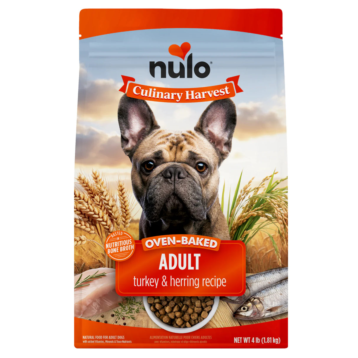 Nulo Culinary Harvest Adult Turkey and Herring Dry Dog Food