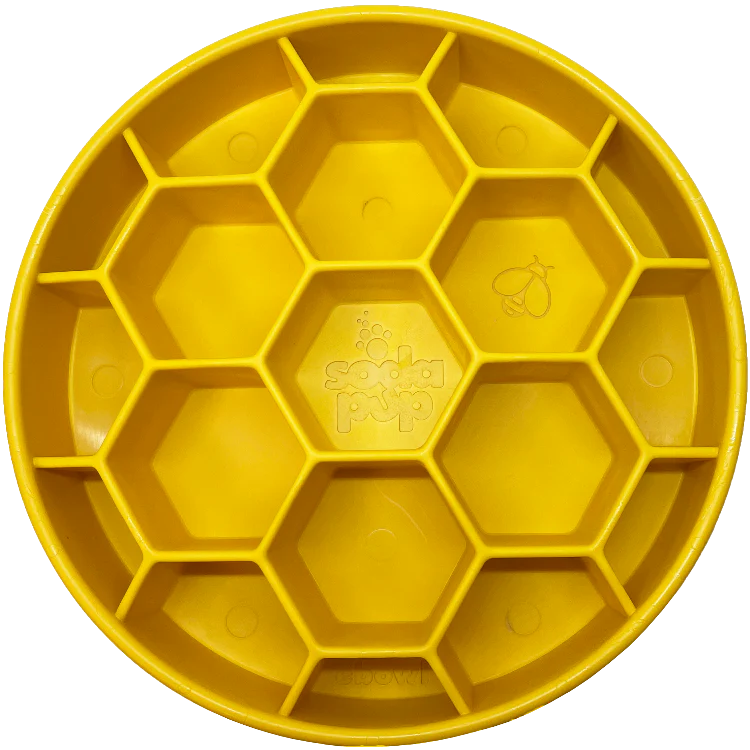 Sodapup Honeycomb Slow Feed Enrichment Bowl