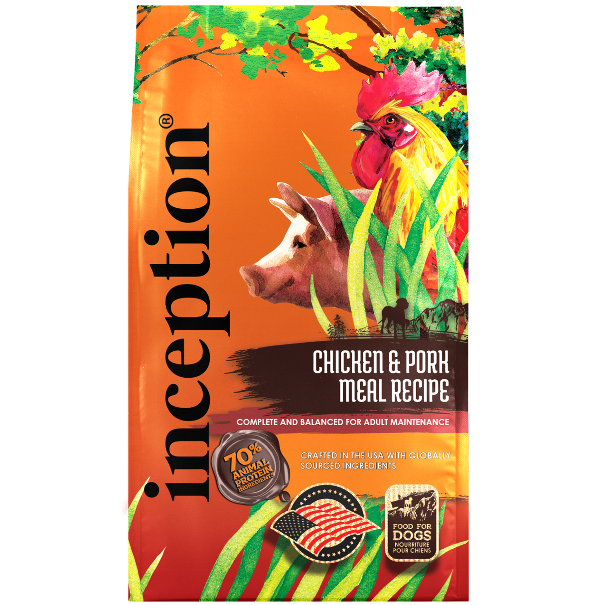 Inception Chicken & Pork Meal Recipe Dog Food