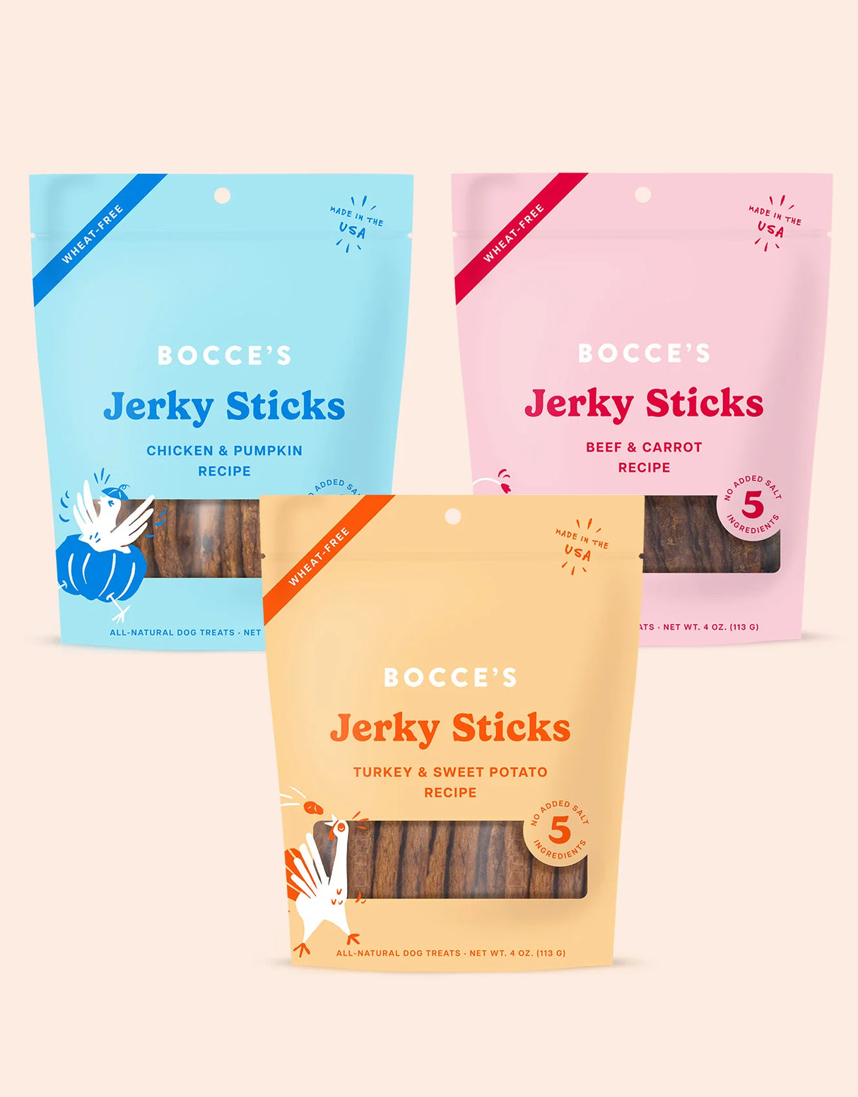 BOCCES BAKERY JERKY STICKS