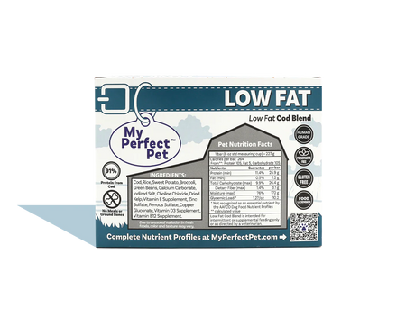 My Perfect Pet Low Fat Cod Blend 4LB