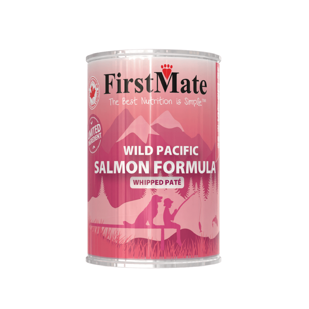 FirstMate Limited Ingredient – Wild Salmon Formula for Dogs 12.2oz –