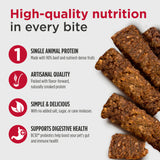 Nulo Freestyle Jerky Beef and Coconut Recipe Dog Treats