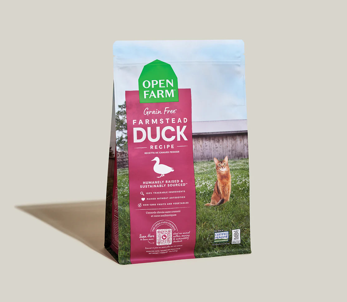 Open Farm Farmstead Duck Grain-Free Cat Kibble