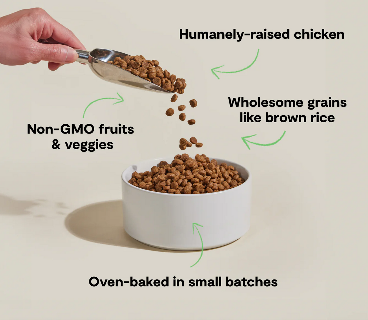 OPEN FARM Goodbowl™ Harvest Chicken & Brown Rice Dog Kibble