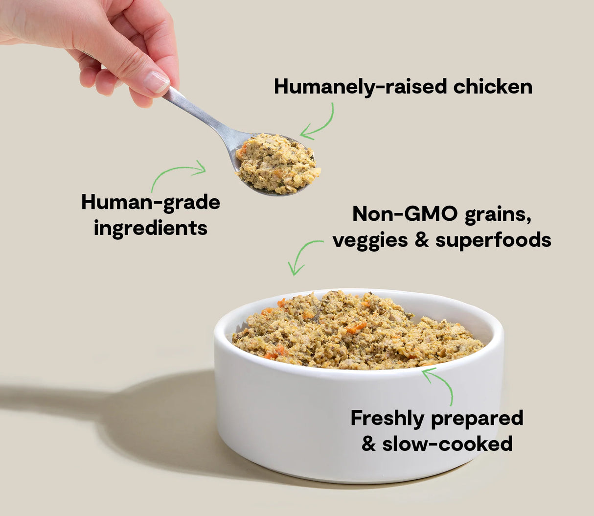OPEN FARM Harvest Chicken Grain-Free Freshly Crafted Dog Food 16OZ
