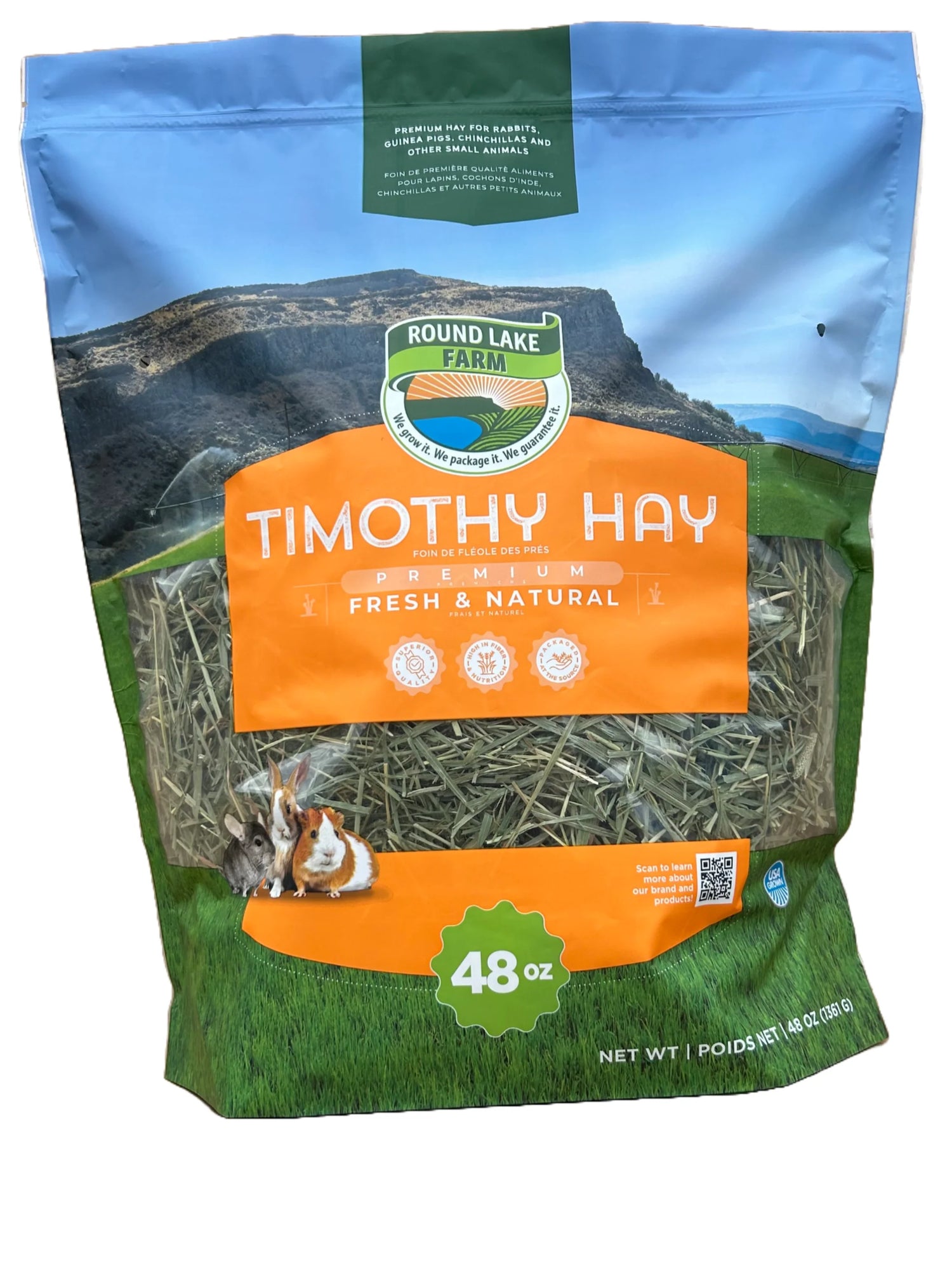 Round Lake Farms Timothy Hay for Guinea Pigs & Small Animals