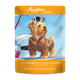 RAWZ Aujou Chicken Breast & Duck Recipe Dog Food 2.5OZ