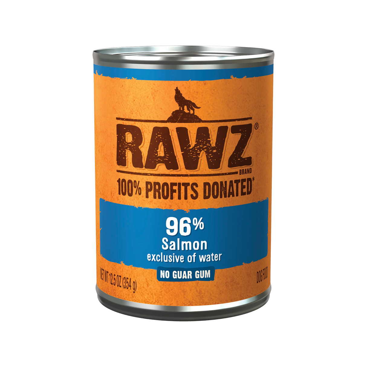 RAWZ 96% Salmon Recipe Dog Food 12OZ