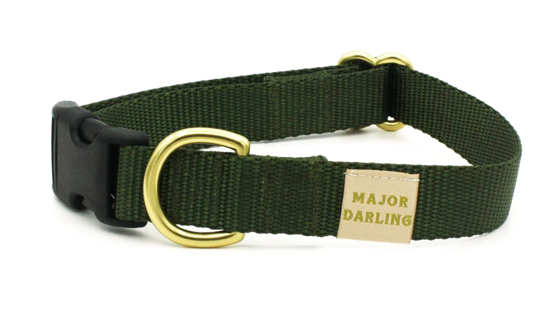 MAJOR DARLING SNAP COLLAR OLIVE