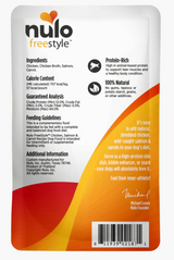 NULO FREESTYLE 3OZ POUCH CHICKEN, SALMON AND CARROT