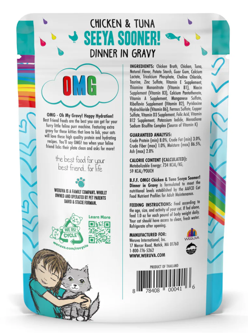 WERUVA CAT POUCH BFF 3OZ