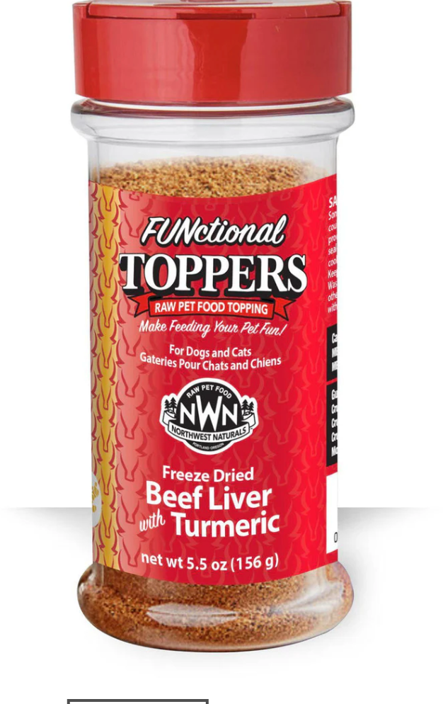 NORTHWEST NATURALS FUNCTIONAL FREEZE DRIED DOG AND CAT FOOD TOPPERS