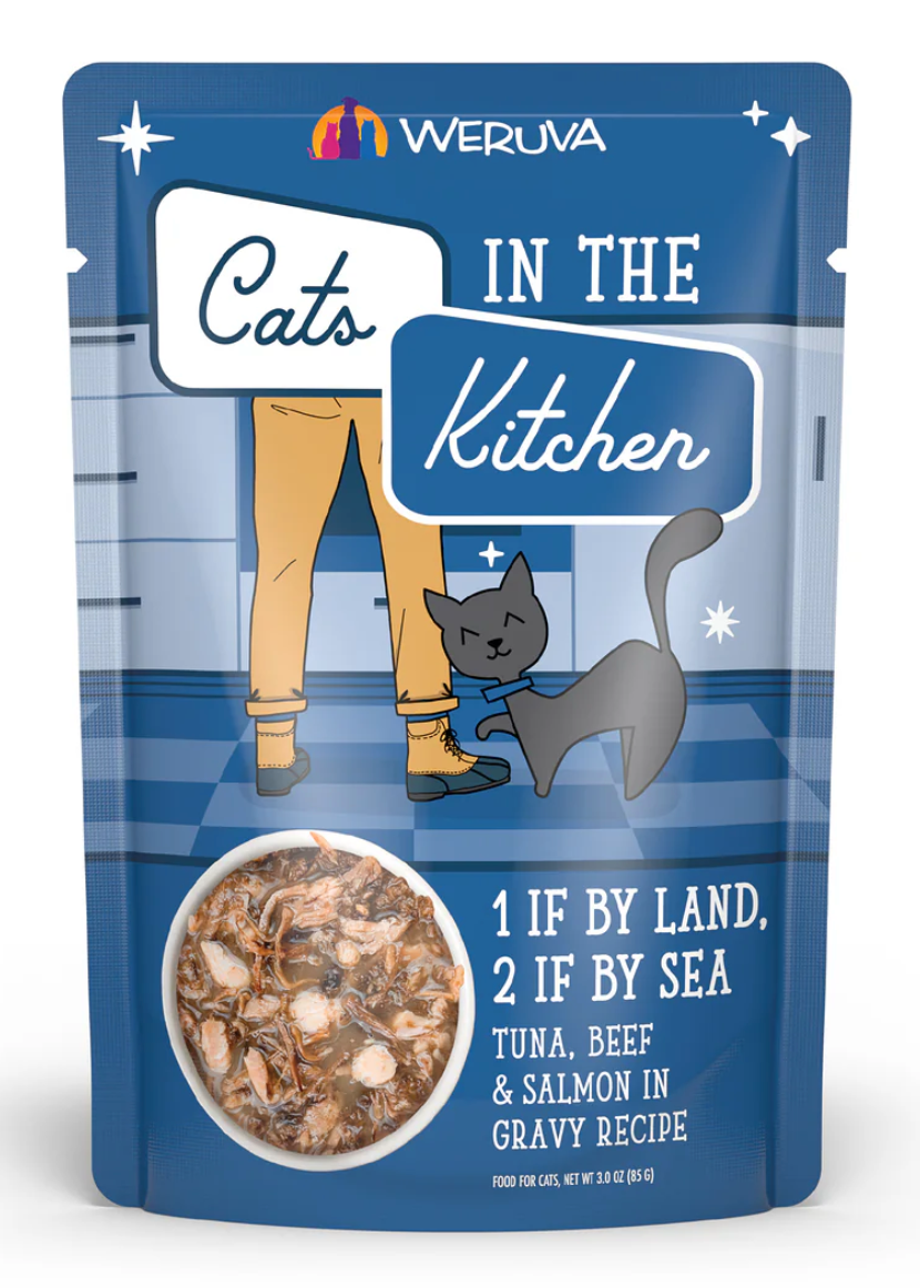 WERUVA CAT'S IN THE KITCHEN POUCH 3 OZ