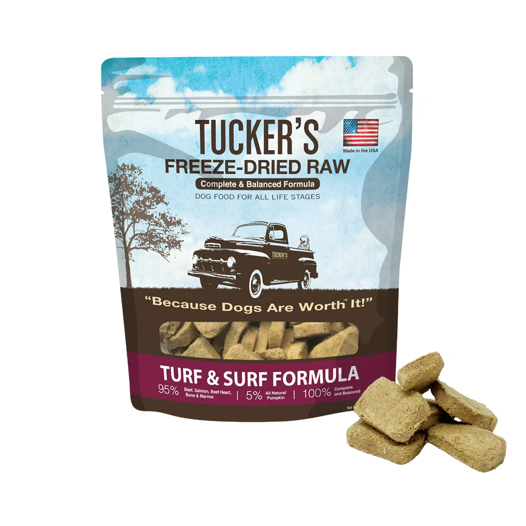 Tucker's Turf & Surf Freeze-Dried Diet