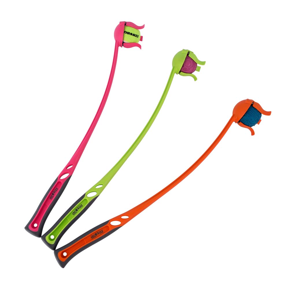 Throwbizz Ball Launcher Fetch Toy for Dogs