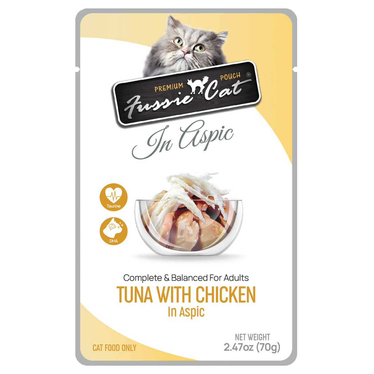 FUSSIE CAT 2.47OZ POUCH IN ASPIC