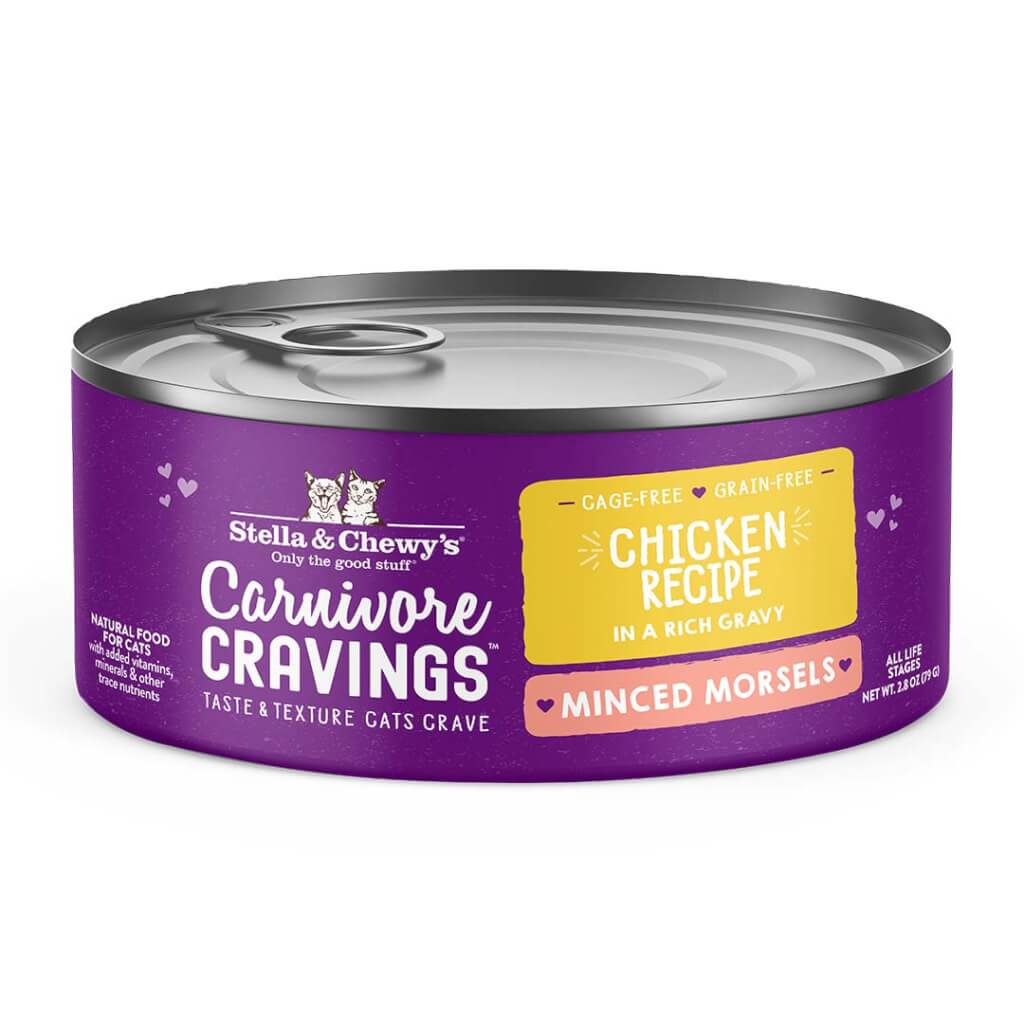 STELLA  AND CHEWYS CARNIVORE CRAVINGS MINCED 2.8OZ