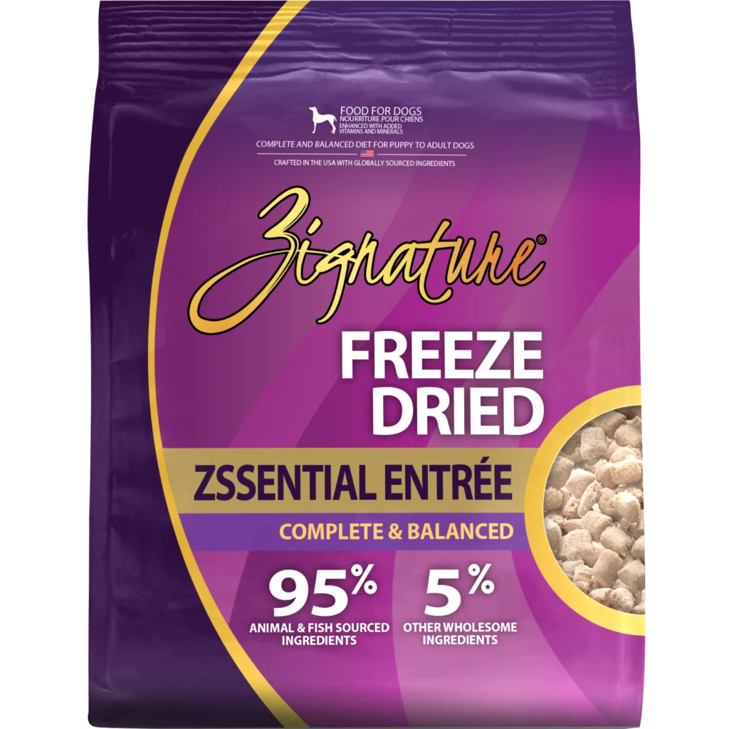 Zignature Original Freeze Dried Zssential Entrée for Dogs