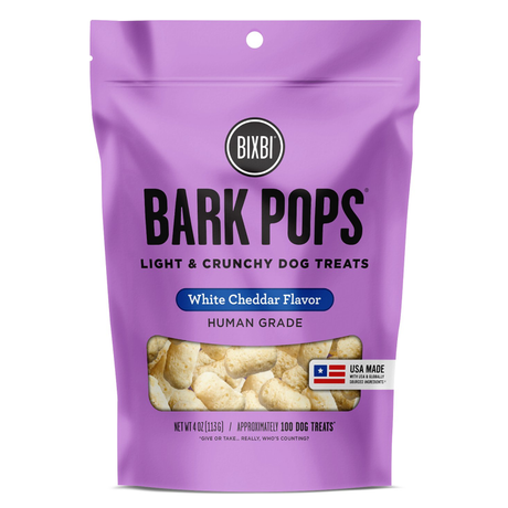 BIXBI BARK POPS WHITE CHEDDAR