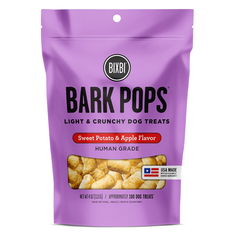 BIXBI BARK POPS SWEET POTATO AND APPLE