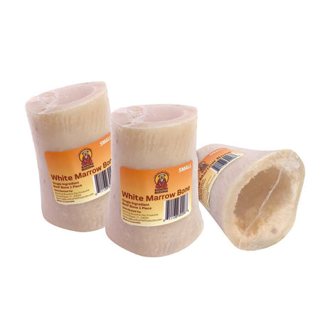 BARKING BUDDHA WHITE  BONE SMALL