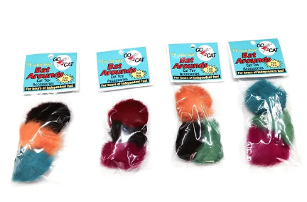 GO CAT Faux Fur Bat Arounds 3 PK