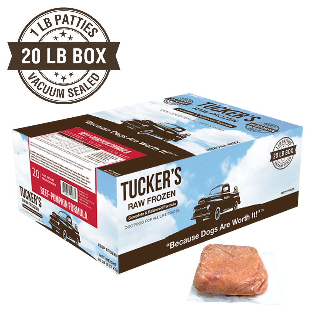 Tucker's Beef and Pumpkin Frozen Raw Dog Food