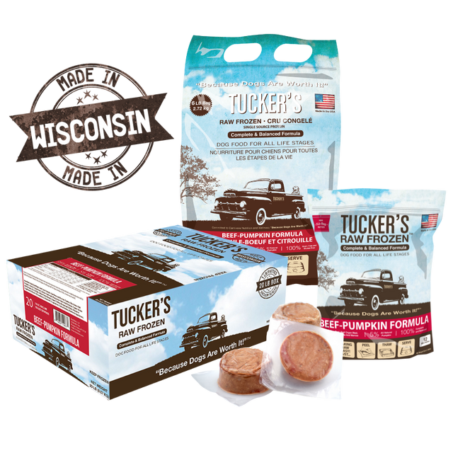 Tucker's Beef and Pumpkin Frozen Raw Dog Food