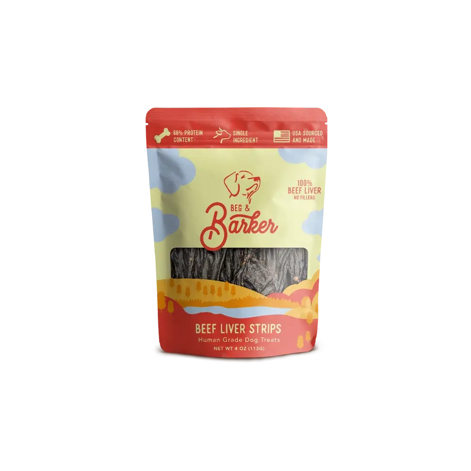 BEG AND BARKER BEEF JERKY 4OZ