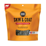 BIXBI SKIN AND COAT JERKY BEEF LIVER 5OZ