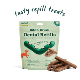 Woof Bite n' Brush Dog Dental Chew Refills