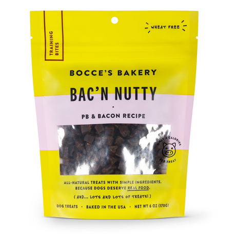 BOCCE'S BAKERY EVERYDAY BAC'N NUTTY TRAINERS 6OZ