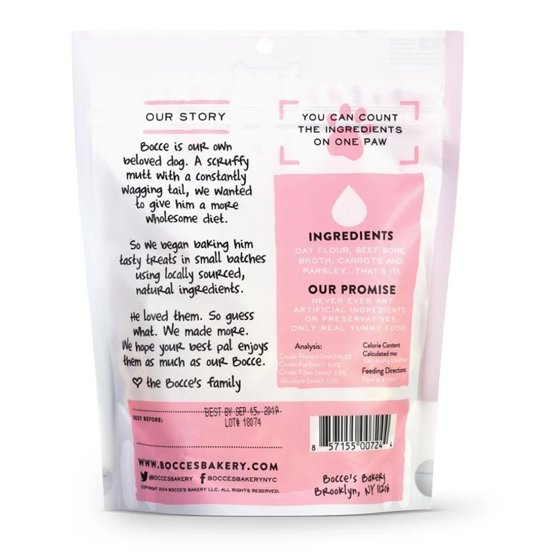 BOCCE'S BAKERY LIMITED BONE BROTH CRUNCHY 5OZ