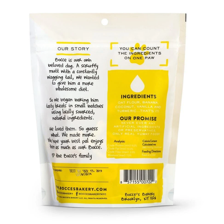 BOCCE'S BAKERY LIMITED TURMERIC LATTE CRUNCHY 6OZ