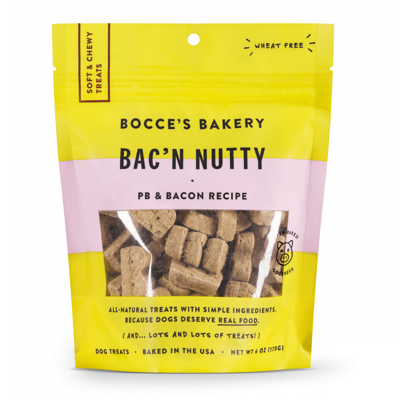 BOCCE'S BAKERY EVERYDAY BAC'N NUTTY SOFT AND CHEWY 6OZ