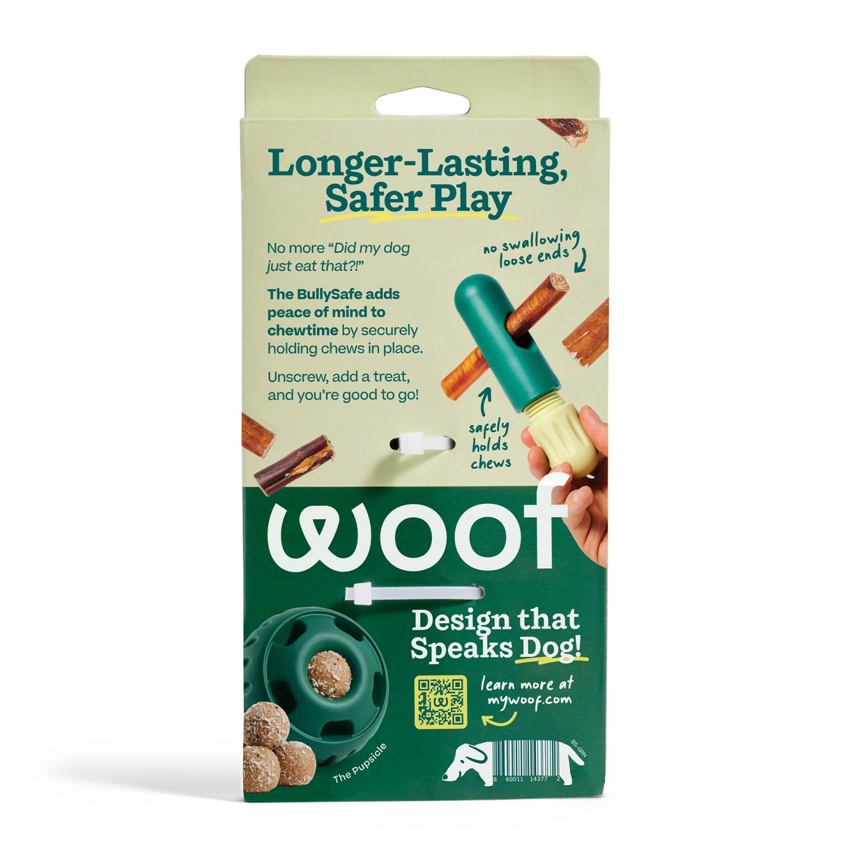 Woof BullySafe Dog Chew Holder