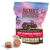 Tucker's Beef and Pumpkin Frozen Raw Cat Food