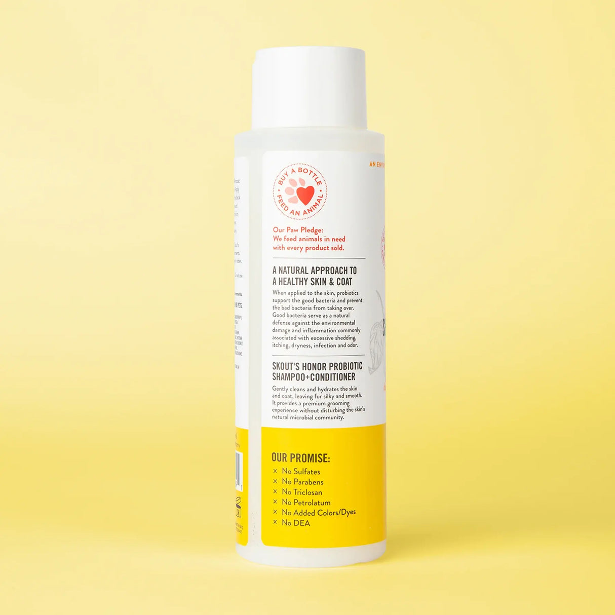 Skout's Honor Probiotic Shampoo+Conditioner for Cats