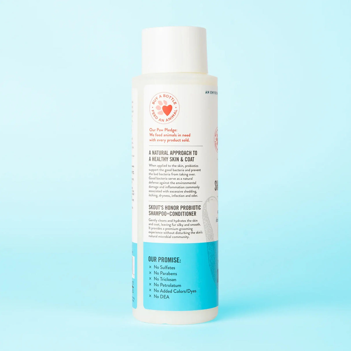 Skout's Honor Probiotic Shampoo+Conditioner for Cats