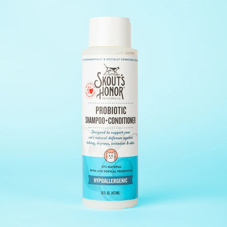 Skout's Honor Probiotic Shampoo+Conditioner for Cats