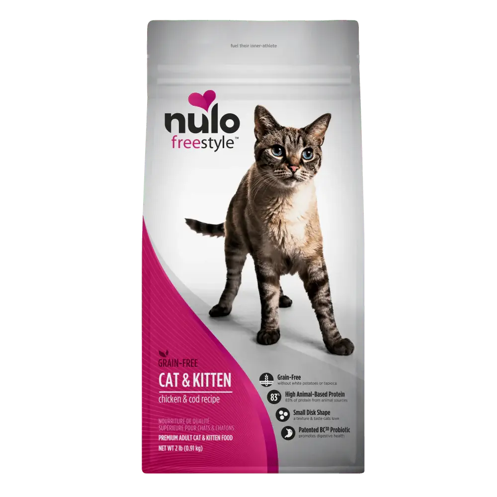 NULO CAT AND KITTEN CHICKEN AND COD