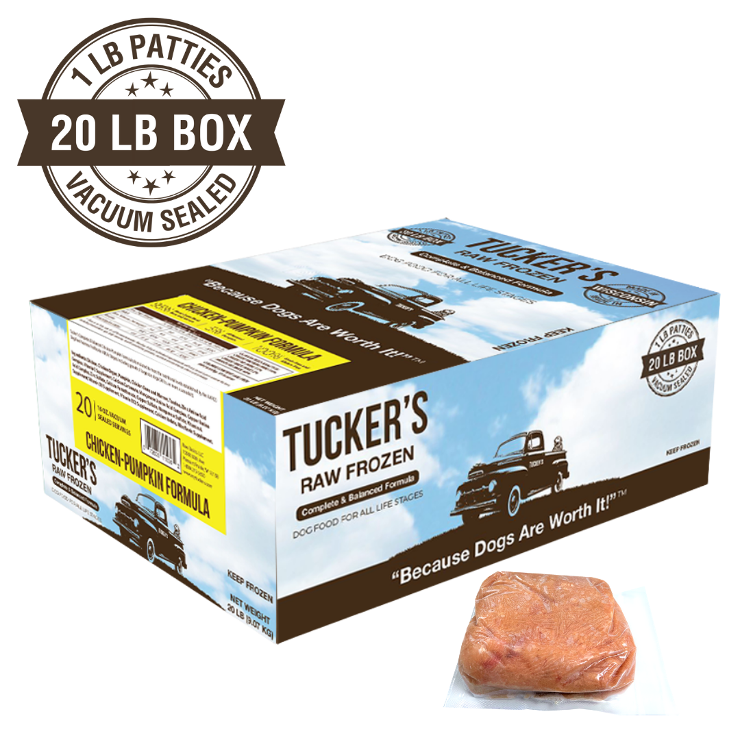 Tucker's Chicken and Pumpkin Frozen Raw Dog Food