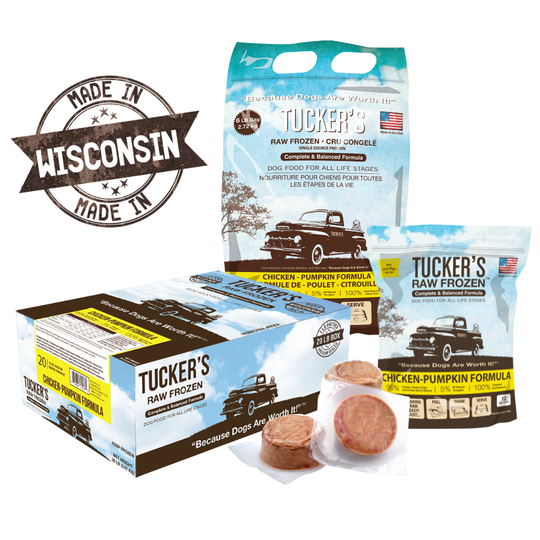 Tucker's Chicken and Pumpkin Frozen Raw Dog Food