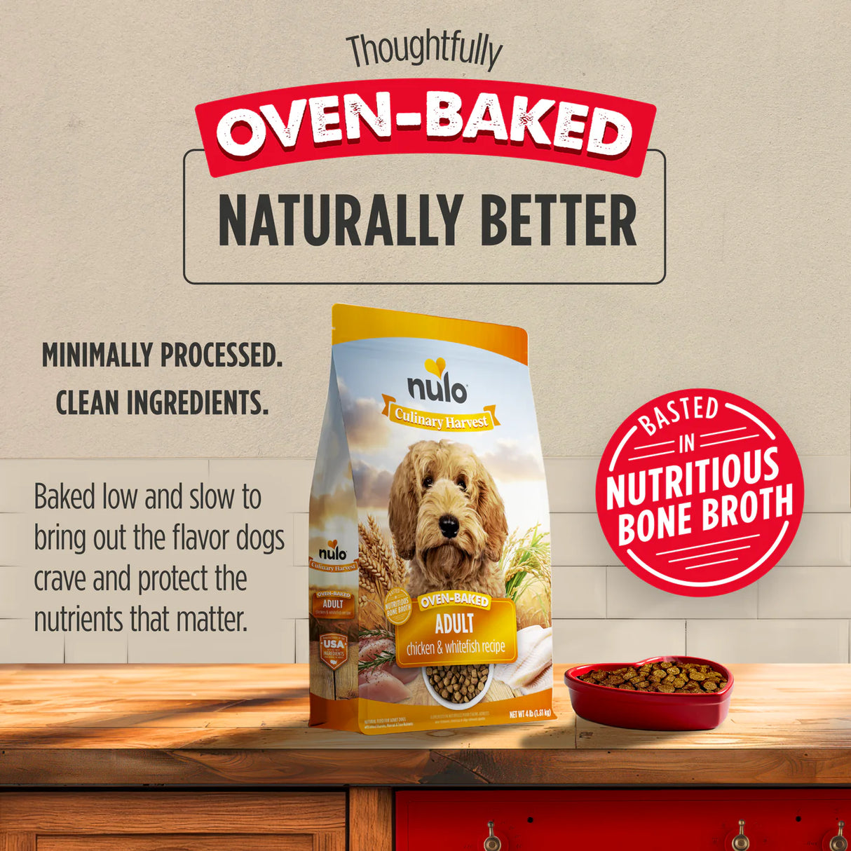 Nulo Culinary Harvest Adult Chicken & Whitefish Recipe Dry Dog Food