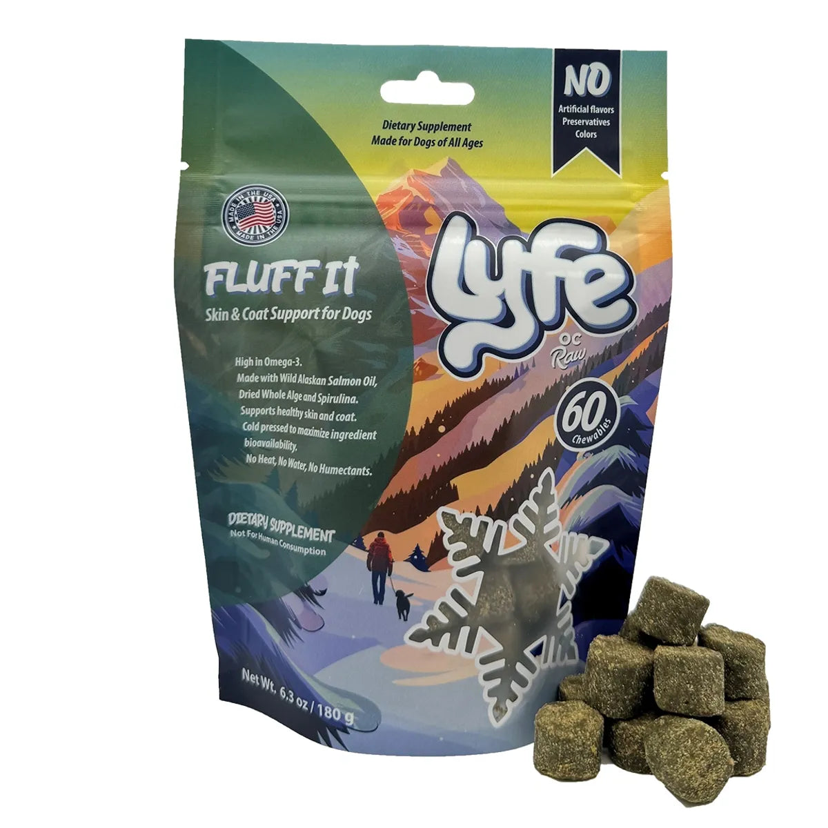 OC RAW LYFE COLD PRESSED CHEW KEEP IT HIP 6.3OZ