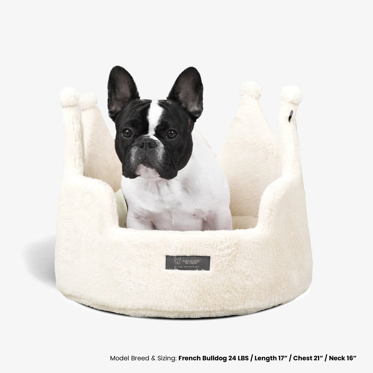 Nandog Crown Dog & Cat Fun Bed Cloud Prive Collection